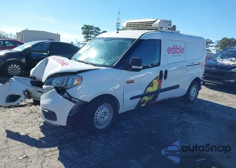 2022 Ram Promaster City Cargo Van из США, поврежденный, VIN ZFBHRFAB6N6W62443